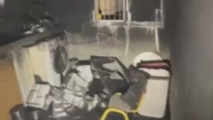 Osmaniye’de müstakil evde çıkan yangın söndürüldü