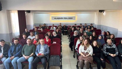 PDR Akademi "Uzman Buluşmaları" seminerinin 5’incisi Alaşehir’de yapıldı