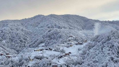 Rize’nin yüksek kesimlerinde kar kalınlığı 1 metreyi aştı