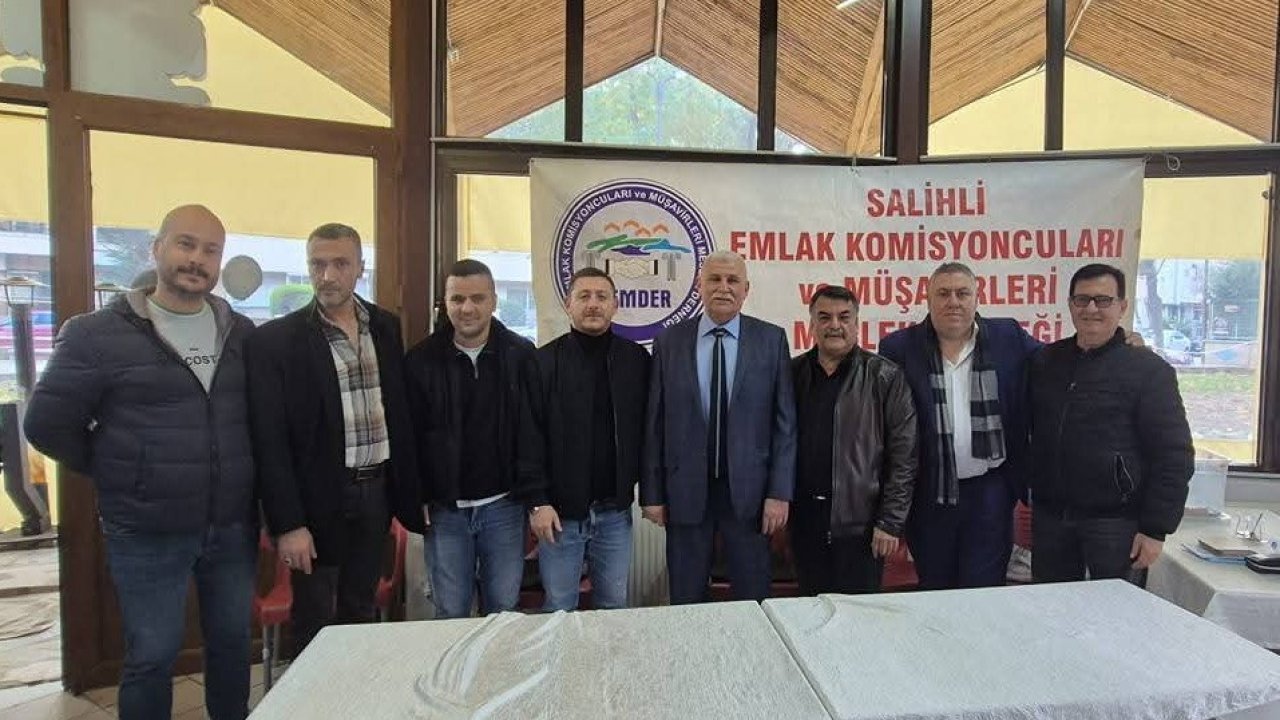 Salihli emlakçılarda başkan değişti