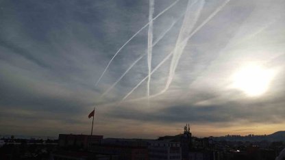 Samsun semalarında dikkat çeken manzara