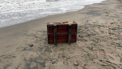 Samsun’da sahile vuran sandık incelemeye alındı