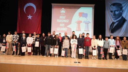 Sancaktepe Belediyesi Bilgi evi öğrencileri bilgilerini yarıştırdı