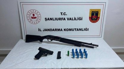 Şanlıurfa’da ruhsatsız silah denetimleri: 4 gözaltı