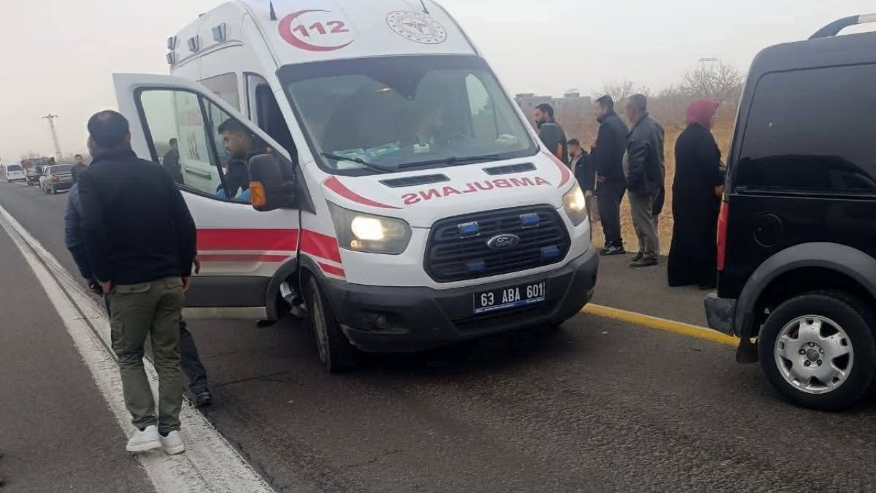 Şanlıurfa’da trafik kazası: 1 yaya ağır yaralandı