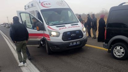Şanlıurfa’da trafik kazası: 1 yaya ağır yaralandı