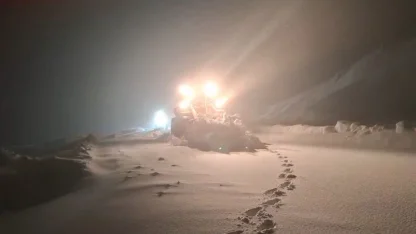 Siirt’te karla mücadele seferberliği: 97 araç ve 202 personel sahada