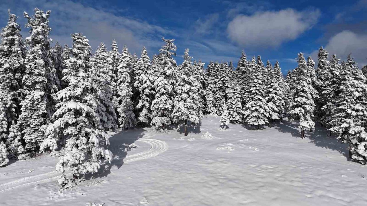 Sinop’tan kar manzaraları