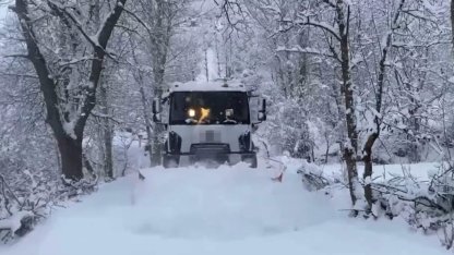 Şırnak’ta yoğun kar nedeni ile bazı yollar ulaşıma kapandı