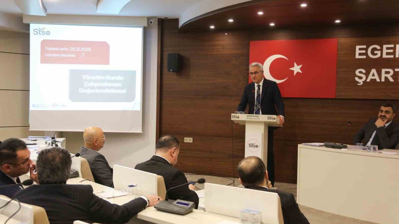 STSO, yılın son meclis toplantısını gerçekleştirdi