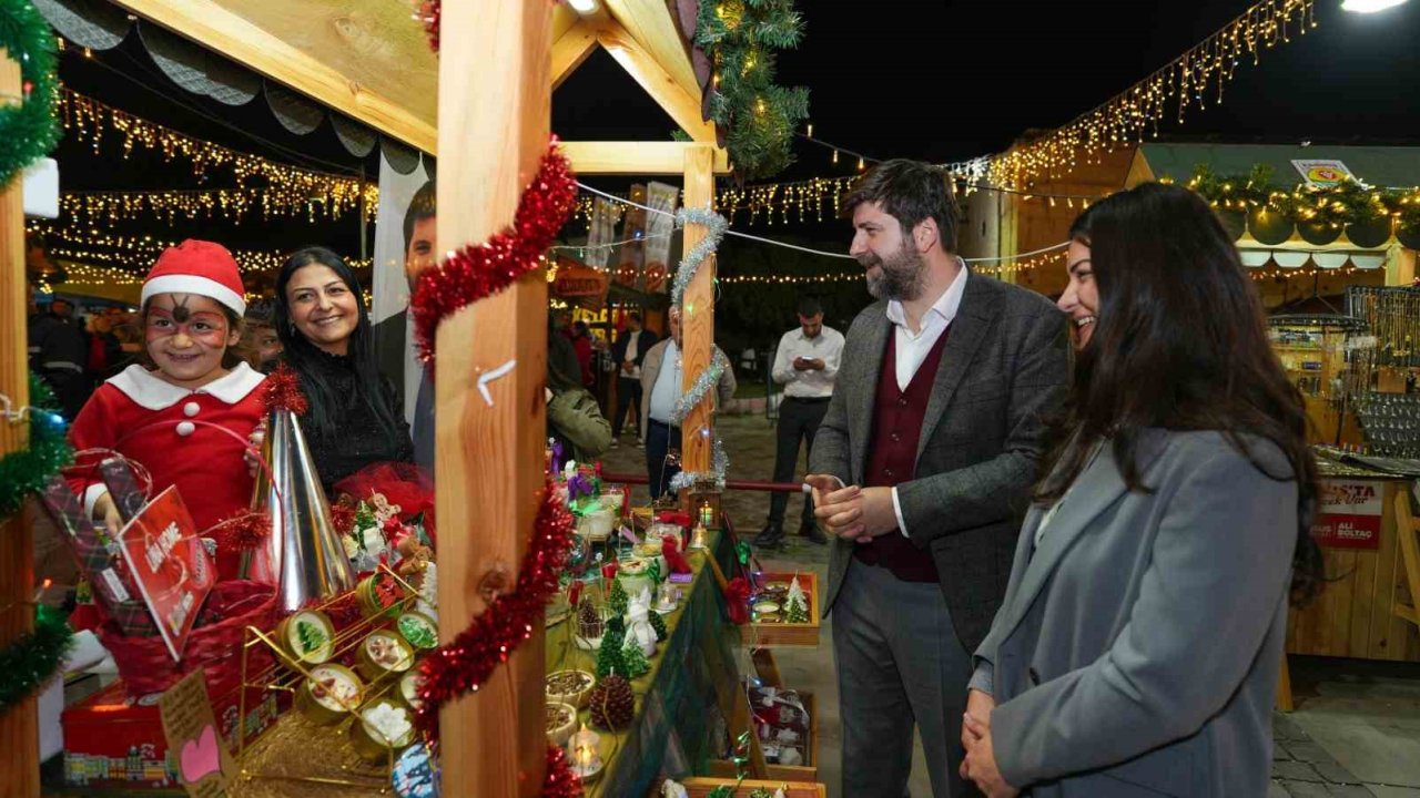 Tarsus’ta yılbaşı pazarları kapılarını açtı