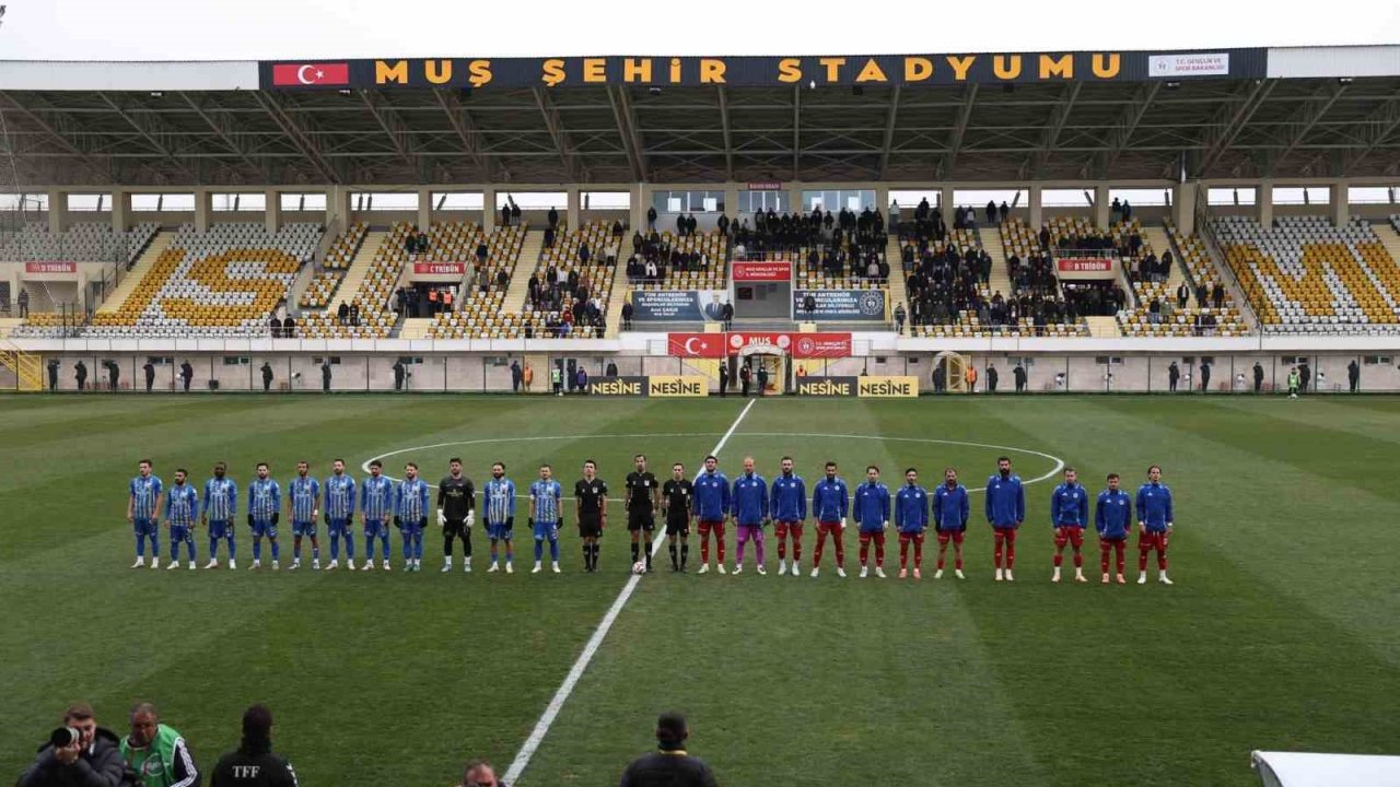 TFF 2. Lig: Muş Spor Kulübü: 2 - Fethiyespor: 0