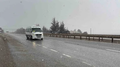 Tipi ve sis sürücülere zor anlar yaşattı