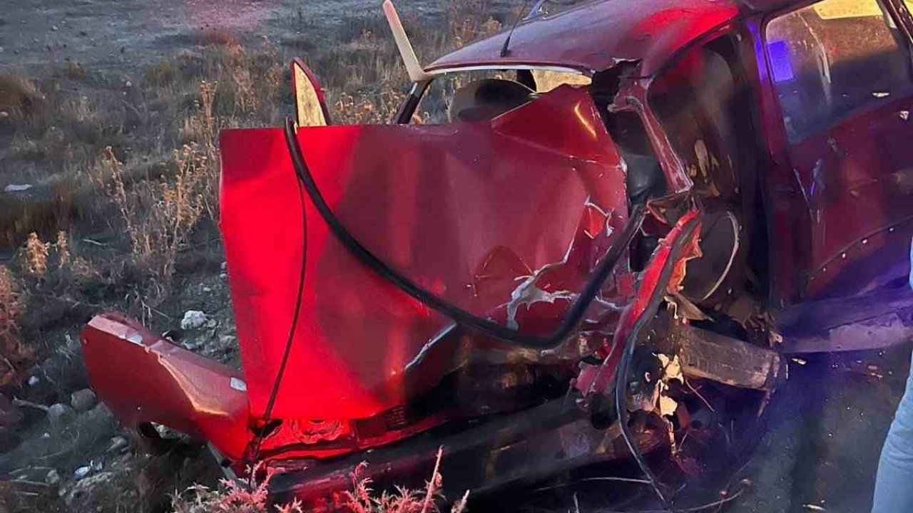 Tır ile otomobil çarpıştı: 1 yaralı