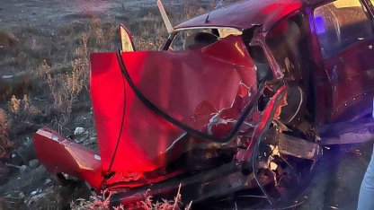 Tır ile otomobil çarpıştı: 1 yaralı