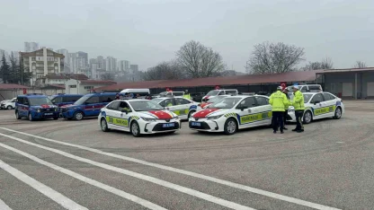 Tokat’ta emniyet ve jandarmaya 79 yeni hizmet aracı