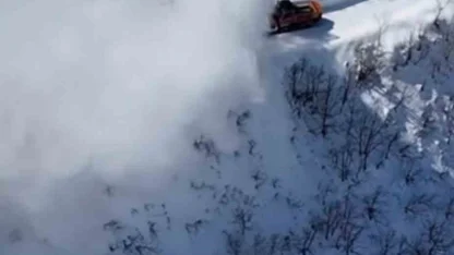 Tunceli’de 135 köy yolu ulaşıma kapandı, ekiplerin çalışması sürüyor