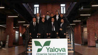 Yalova OSB’de Sanayi ve Teknoloji Bakanlığı heyetinden saha incelemesi