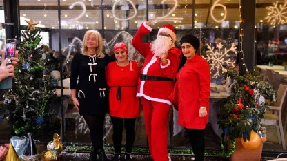 Yeni yıla Engelsiz Kafe’de ’merhaba’ dediler