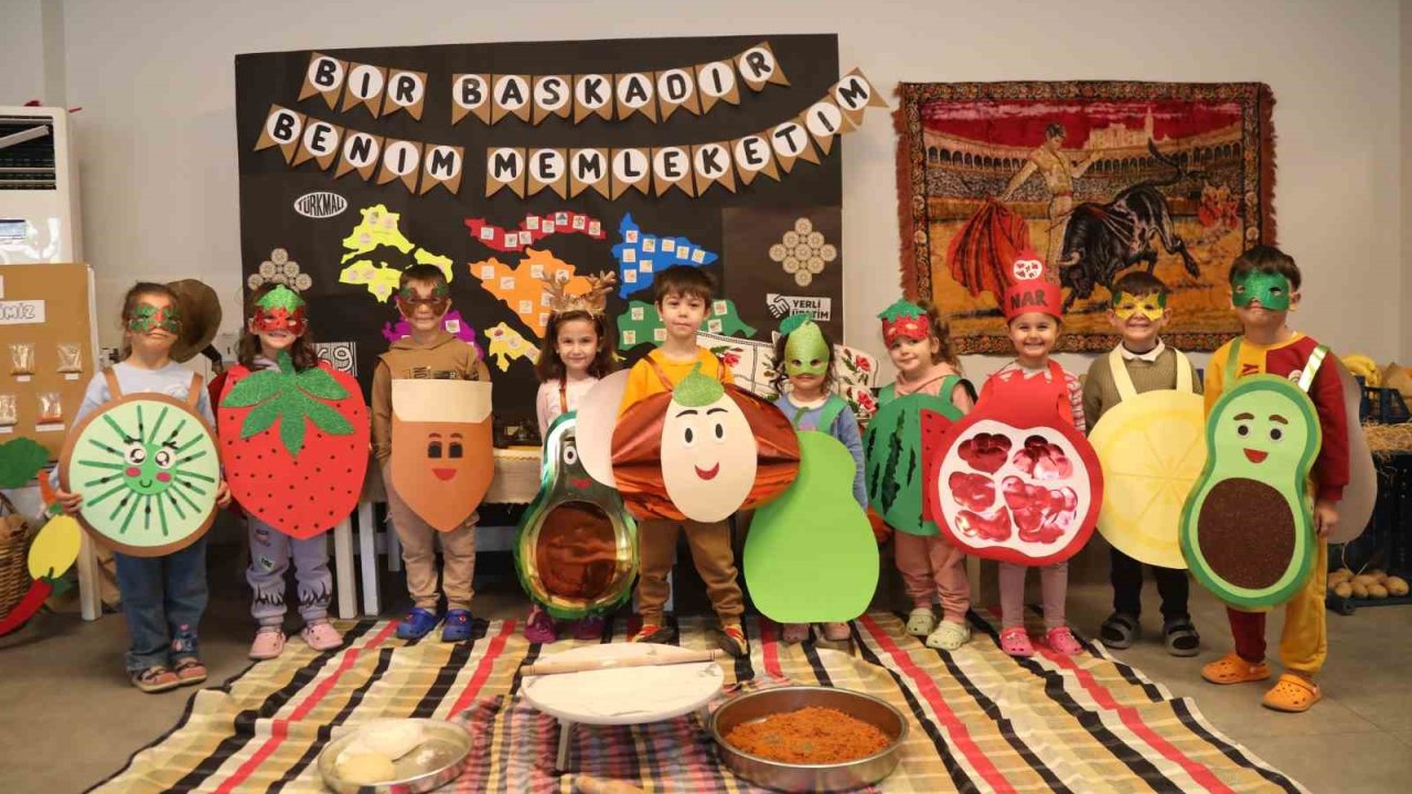 Yüreğir Belediyesi kreşlerinde Yerli Malı Haftası kutlandı