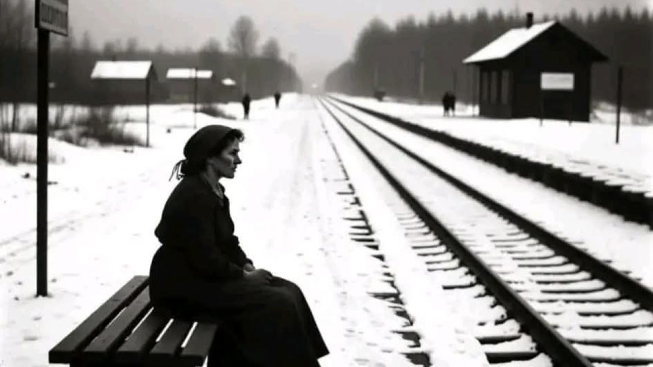 ZAMAN TÜKENENE KADAR İSTASYONDA BEKLEYEN KADIN