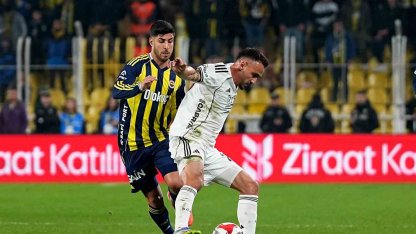 Ziraat Türkiye Kupası: Fenerbahçe: 1 - Beşiktaş: 1 (İlk yarı)