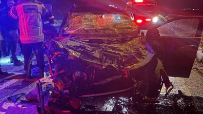 10 yıl hapis cezası bulunan şahıs trafik kazasında hayatını kaybetti