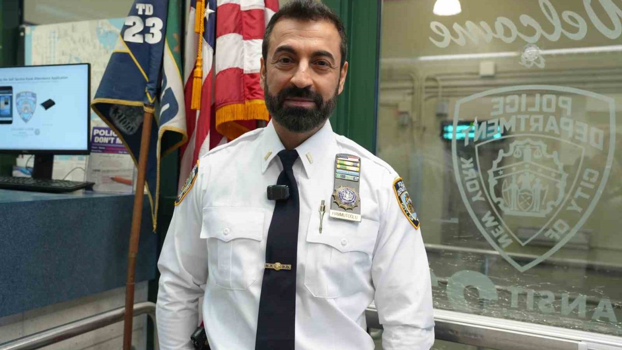 ABD’de bir ilk: Türk polis Hammutoğlu, New York Metro yönetiminde