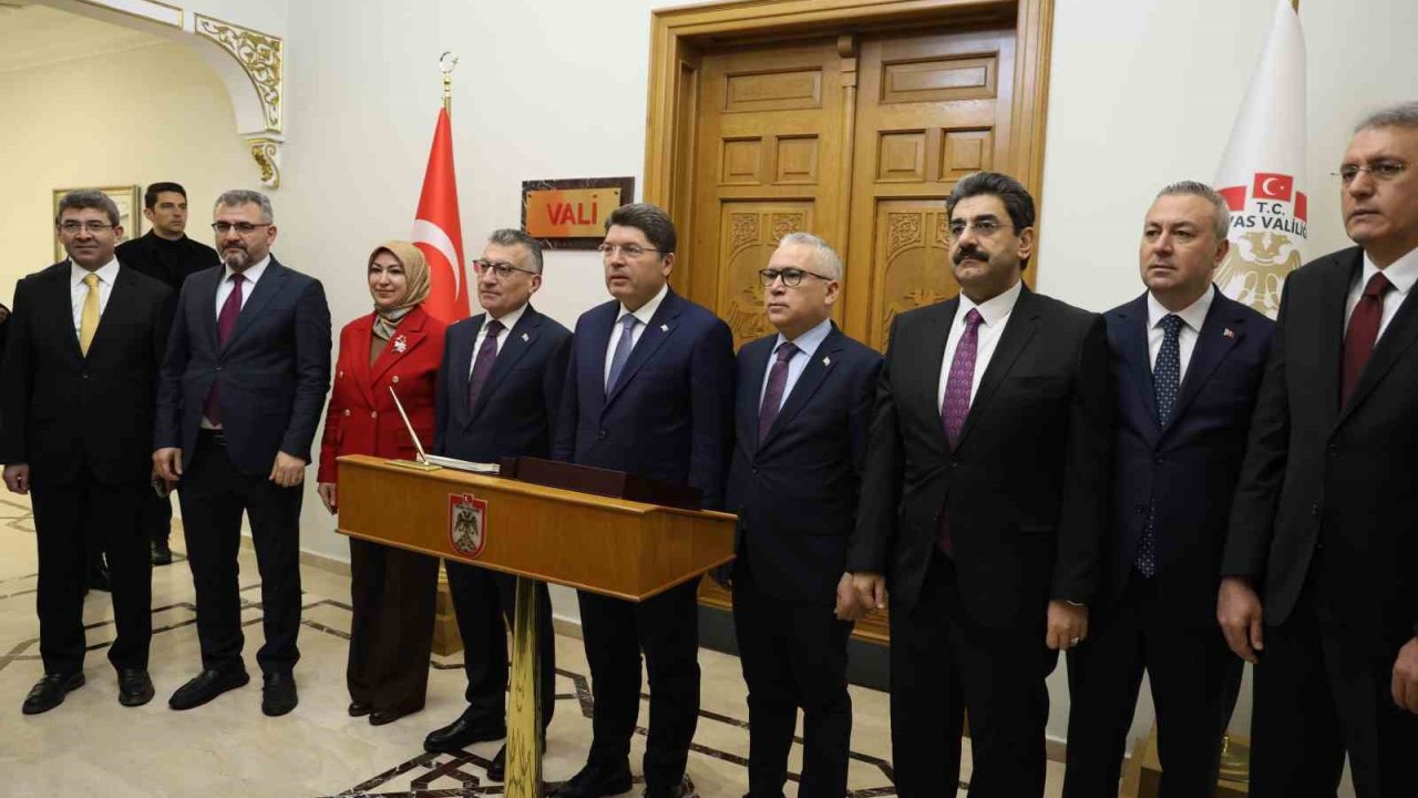 Adalet Bakanı Yılmaz Tunç Sivas’ta