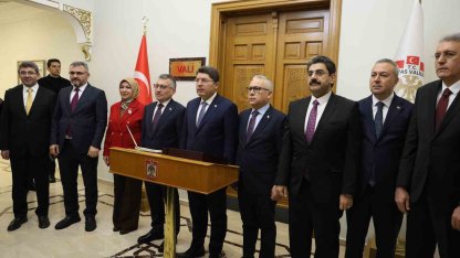 Adalet Bakanı Yılmaz Tunç Sivas’ta