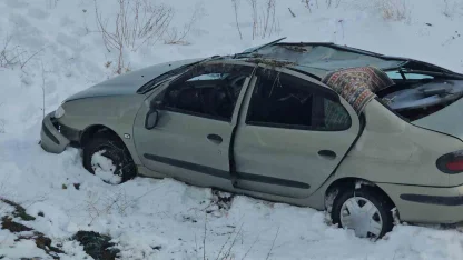 Adilcevaz’da otomobil takla attı: 5 yaralı