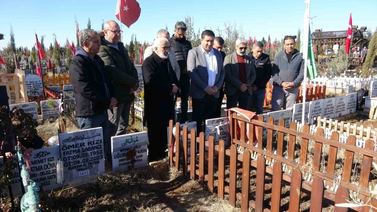 Adıyaman’da deprem şehidi gazeteciler anıldı