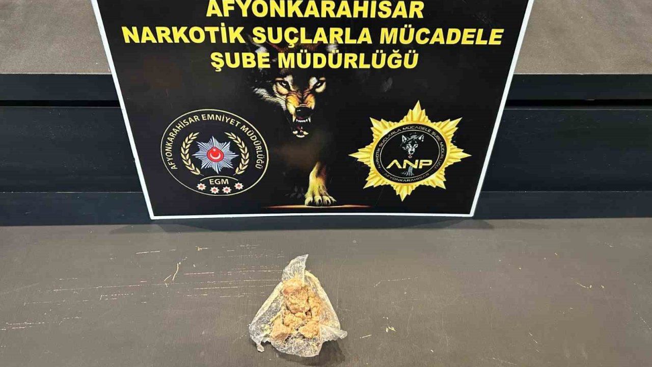 Afyonkarahisar polisinden dev uyuşturucu operasyonu