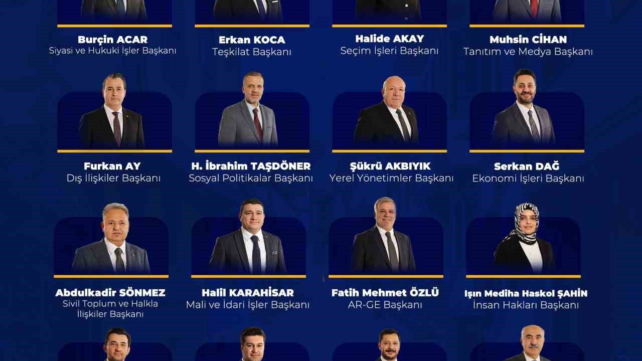 AK Parti Eskişehir İl Yürütme Kurulu’nda görev değişimi