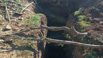 Akhisar’da kaçak kazıya jandarmadan suçüstü