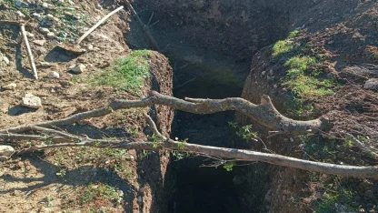 Akhisar’da kaçak kazıya jandarmadan suçüstü