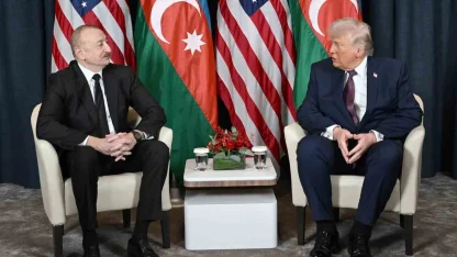 Aliyev, Trump ile bir araya geldi