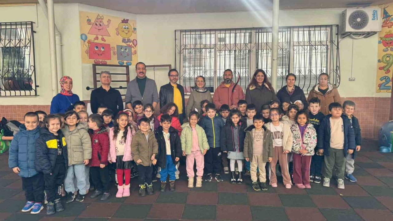 Anaokulu öğrencileri okçuluk kültürünü öğrendi