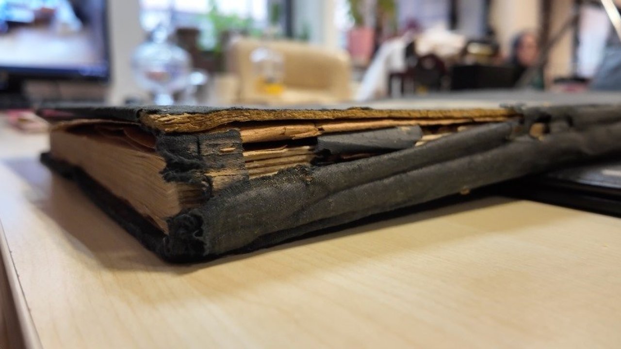 Ankara Adliyesi’nde 1926 yılına ait adli emanet defteri muhafaza altına alındı