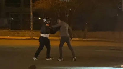 Ankara’da trafikteki kavga kamerada