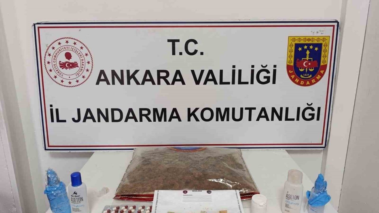 Ankara’da uyuşturucu operasyonu: 1 gözaltı