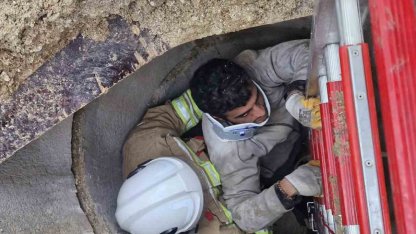 Antakya’da kuyuya düşen vatandaş yaralandı