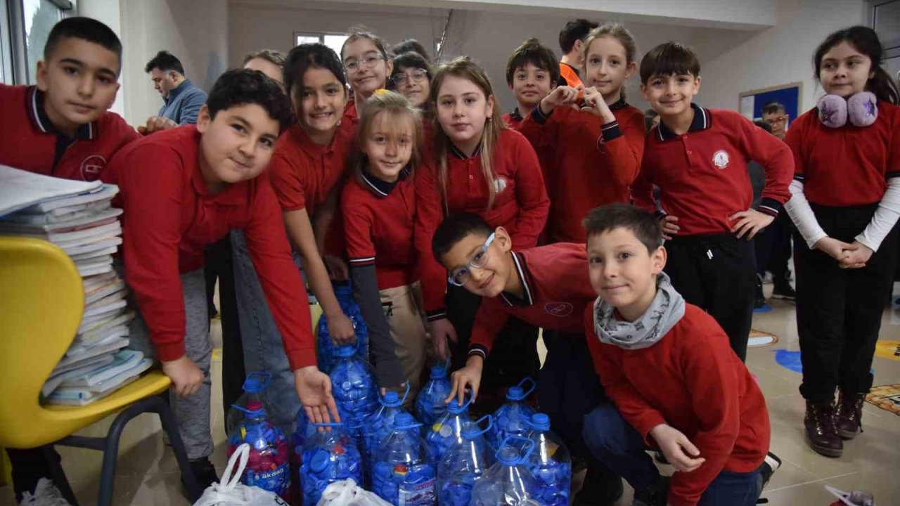 Atakum Belediyesi’nden öğrencilere sıfır atık farkındalığı