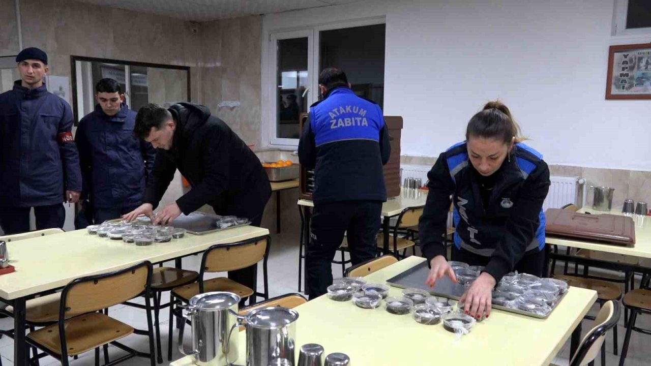 Atakum Belediyesinden yeni yıl ikramı