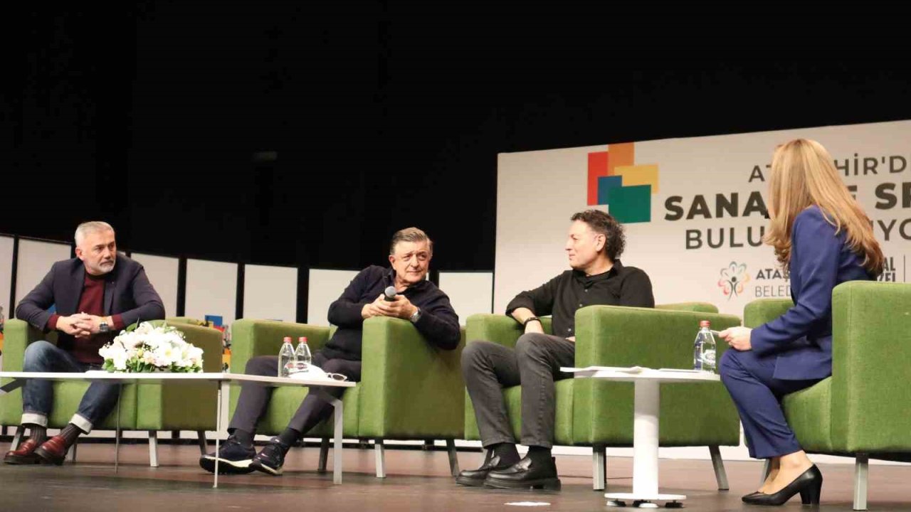 Ataşehir’de sanat ve spor alanında ünlü isimleri buluşturan panel