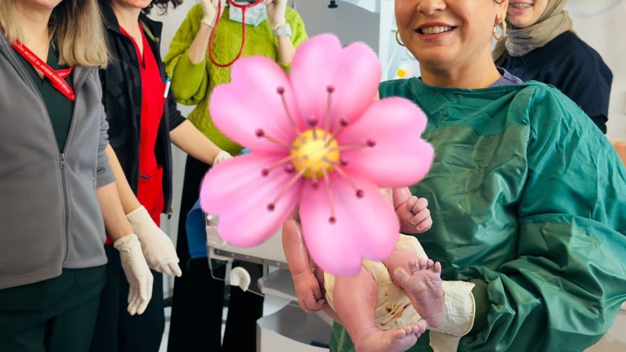 Aydın Şehir Hastanesi’nde ilk bebek dünyaya geldi