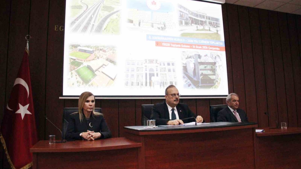 Aydın’da 2026 yılının ilk İl Koordinasyon Kurulu toplantısı yapıldı