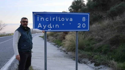 Aydın’da trafik levhaları kurşunların hedefi oldu