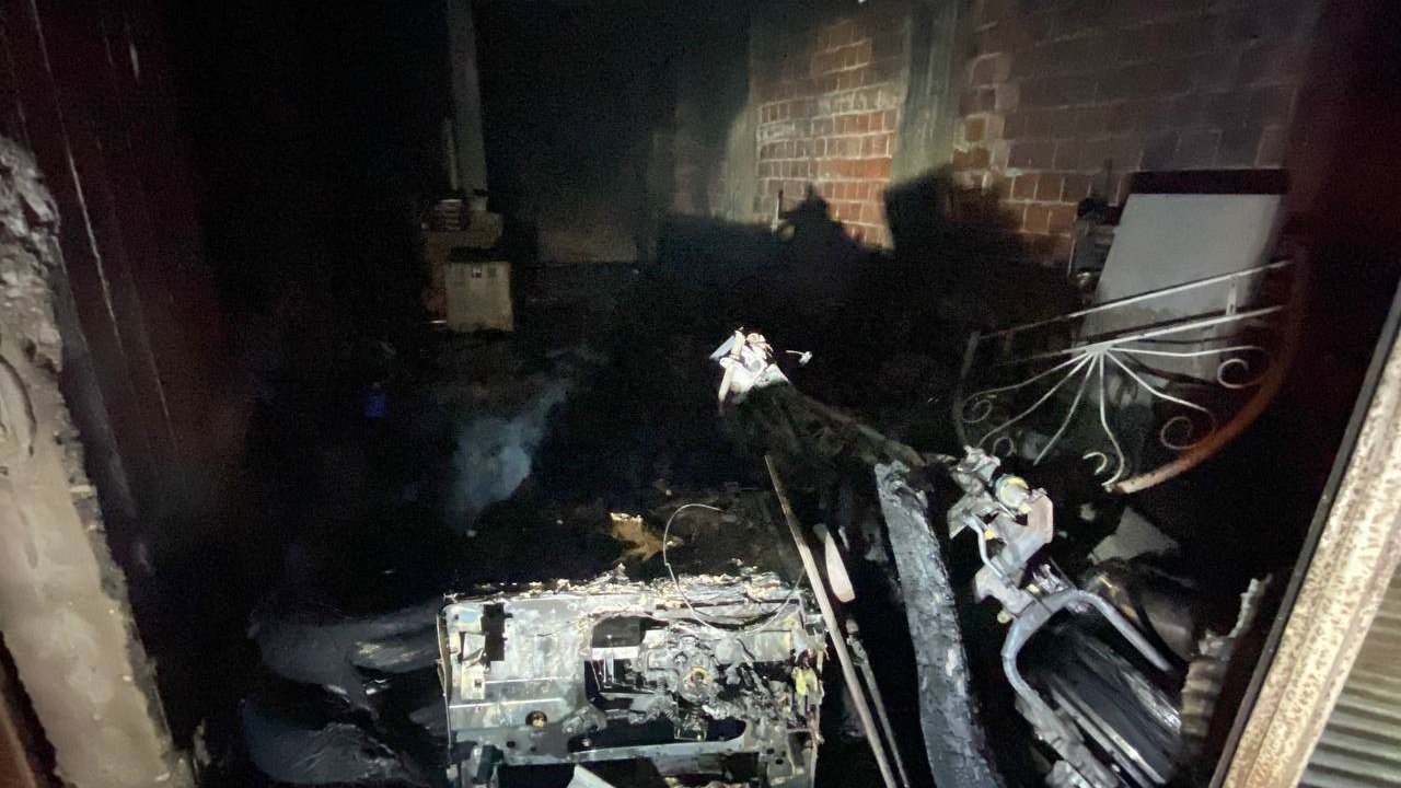 Aydın’da yangın: Dumandan etkilenen 2 kişi hastaneye kaldırıldı