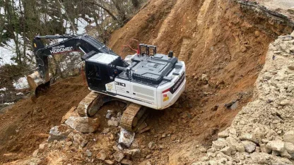 Aynı noktada 3 gün arayla heyelan meydana geldi